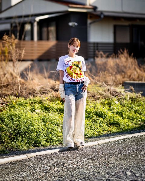 doublet 26SS KETCHUP MESSAGE OMURICE T-SHIRT style.2026.1.16