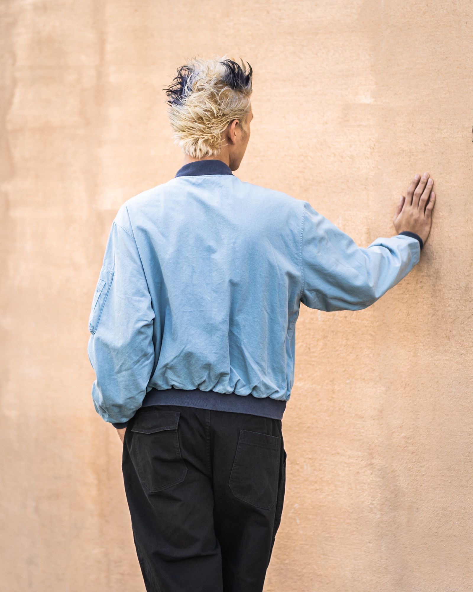 A.PRESSE Vintage Silk Cotton Test Pilot Model Jacket 新作発売！