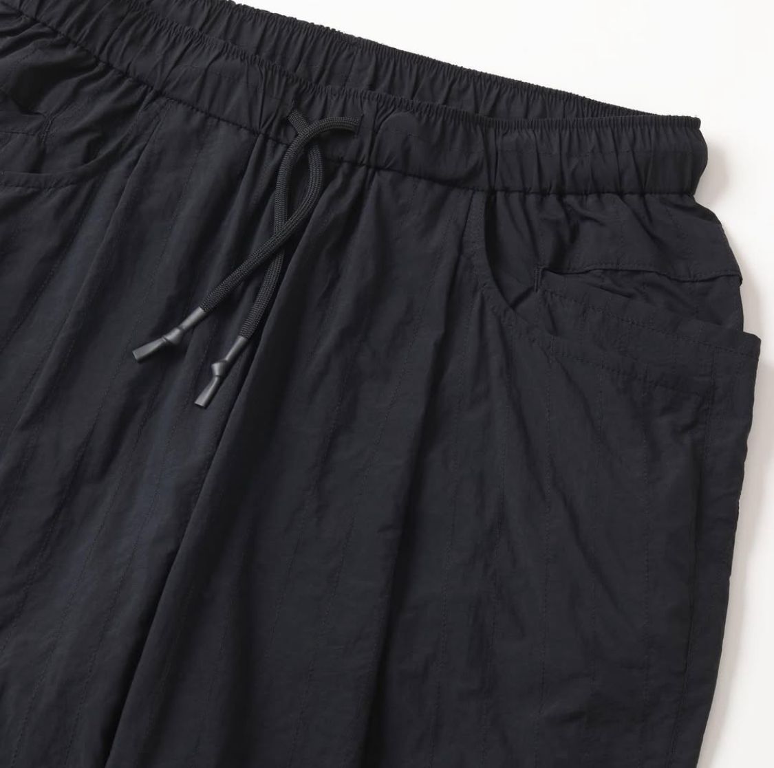 S.F.C 25SS エスエフシー STITCHED WIDE TAPERED EASY PANTS(SFCSS25P02)Black