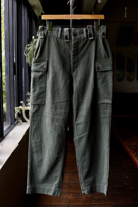 アプレッセ23AW Dutch Army Trousers (23AAP-04-20H)OLIVE☆8月26日発売！