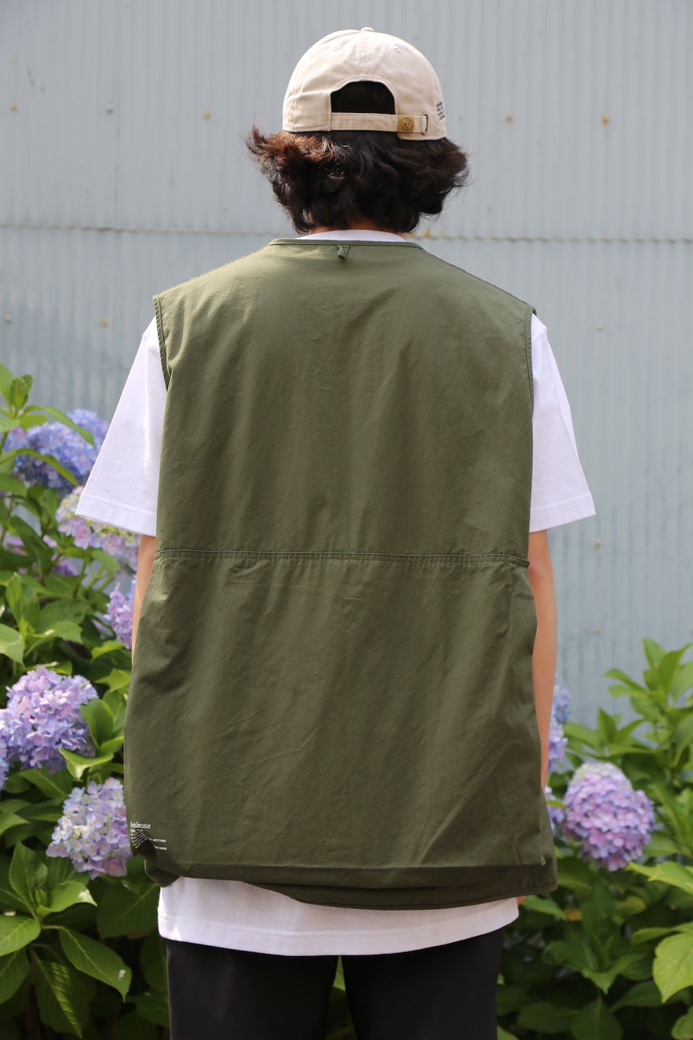 FreshService TRAVEL VEST[U](FSW-20-VT-01) style. 2021.06.14. | 1765 | mark