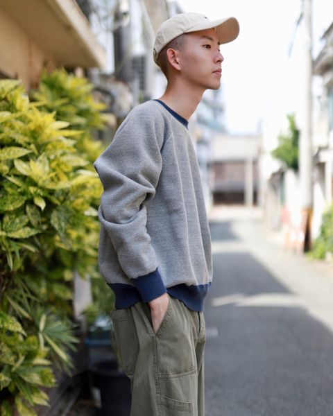 A.PRESSE アプレッセ 23AW Vintage Sweatshirtスタイル