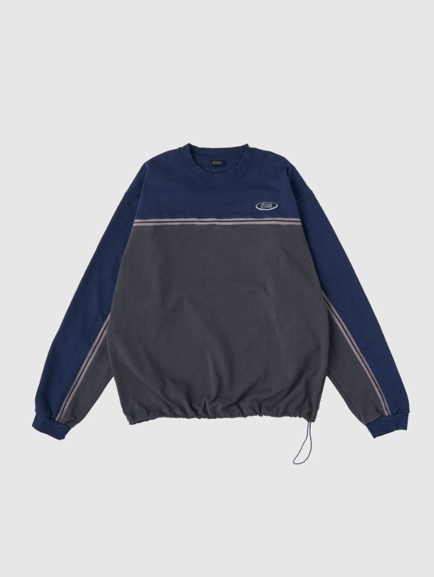 セダンオールパーパス FW24 Oval Logo Line Top(SD24F-CT02)Navy×Charcoal☆9月7日(土)発売！