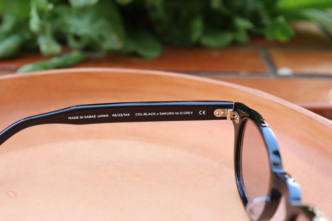 ノチノオプティカル NOCHINO-N1 #44. GLOSS BLACK × SAKURA to D.GREY(調光モデル)☆4月18日(土)発売！