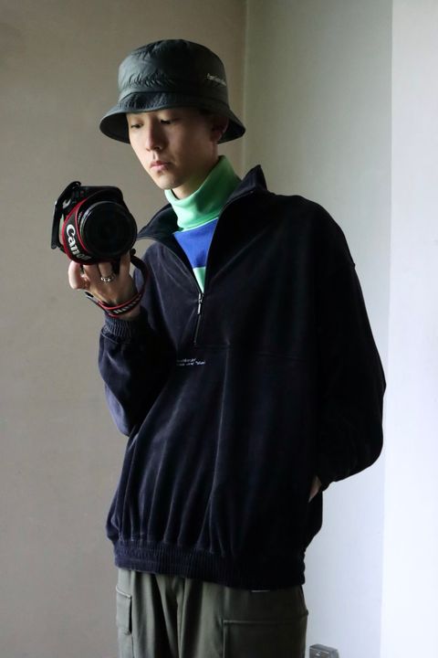 FreshService フレッシュサービス 23AW VELOUR JERSEY PULLOVERスタイル