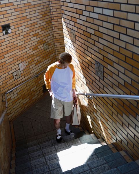 TapWater タップウォーター23SS Cotton Chino Tuck Shortsスタイル