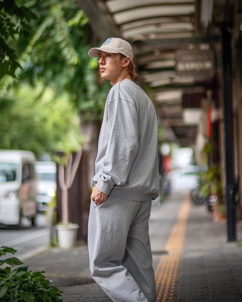 FRUIT OF THE LOOM ATHLETIC SUIT "SUPER HEAVYWEIGHT" 金子恵治 "GRAY" style 2024.7.27 発売！