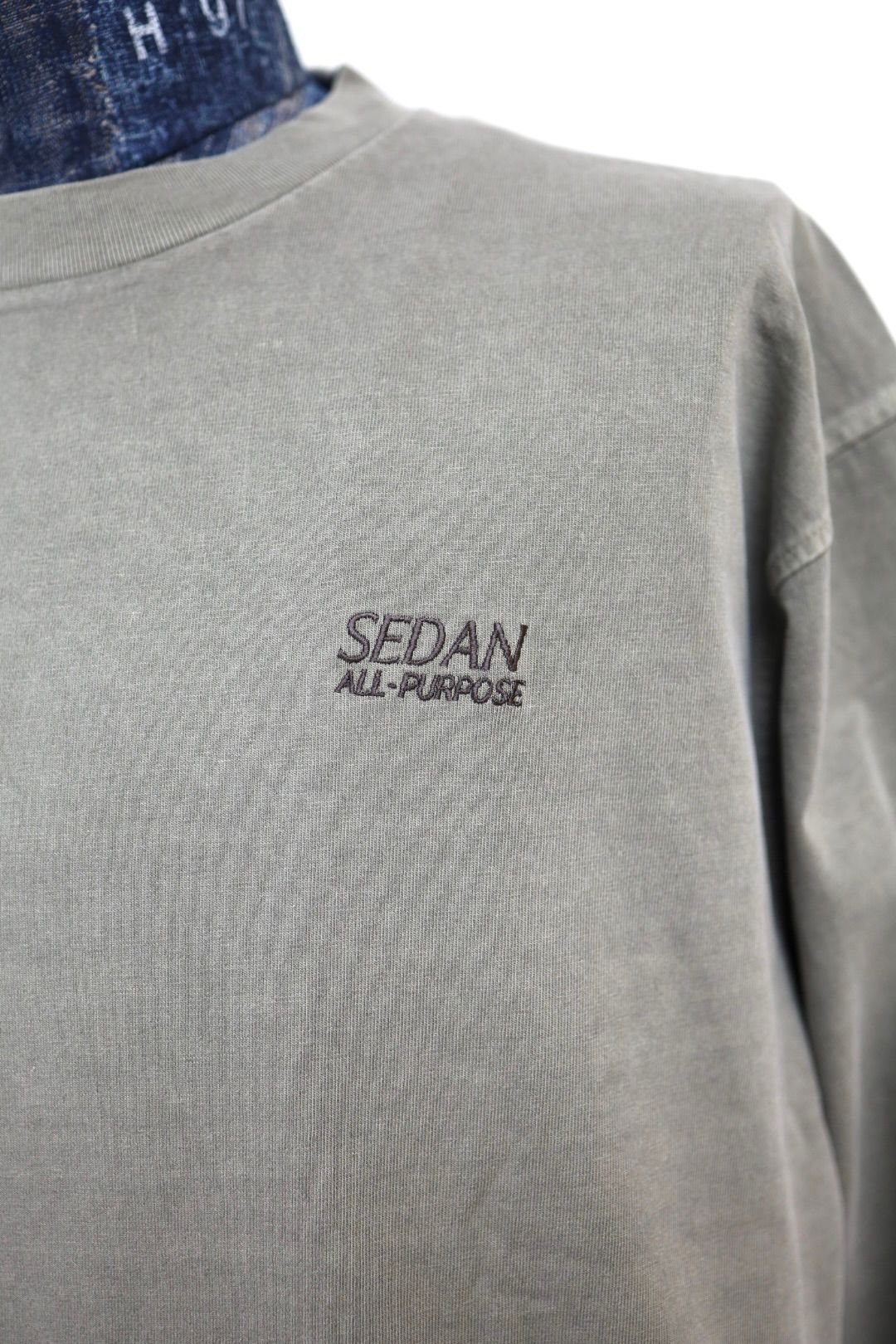 セダンオールパーパス 26SS Pigment Dyed L/S Tee(SD26S-CT04)Mottled Khaki