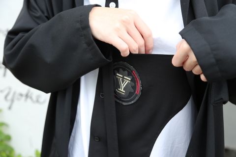 sulvam2020AW 新作Gabardine classic shirt"BLK" style.2020.7.31.