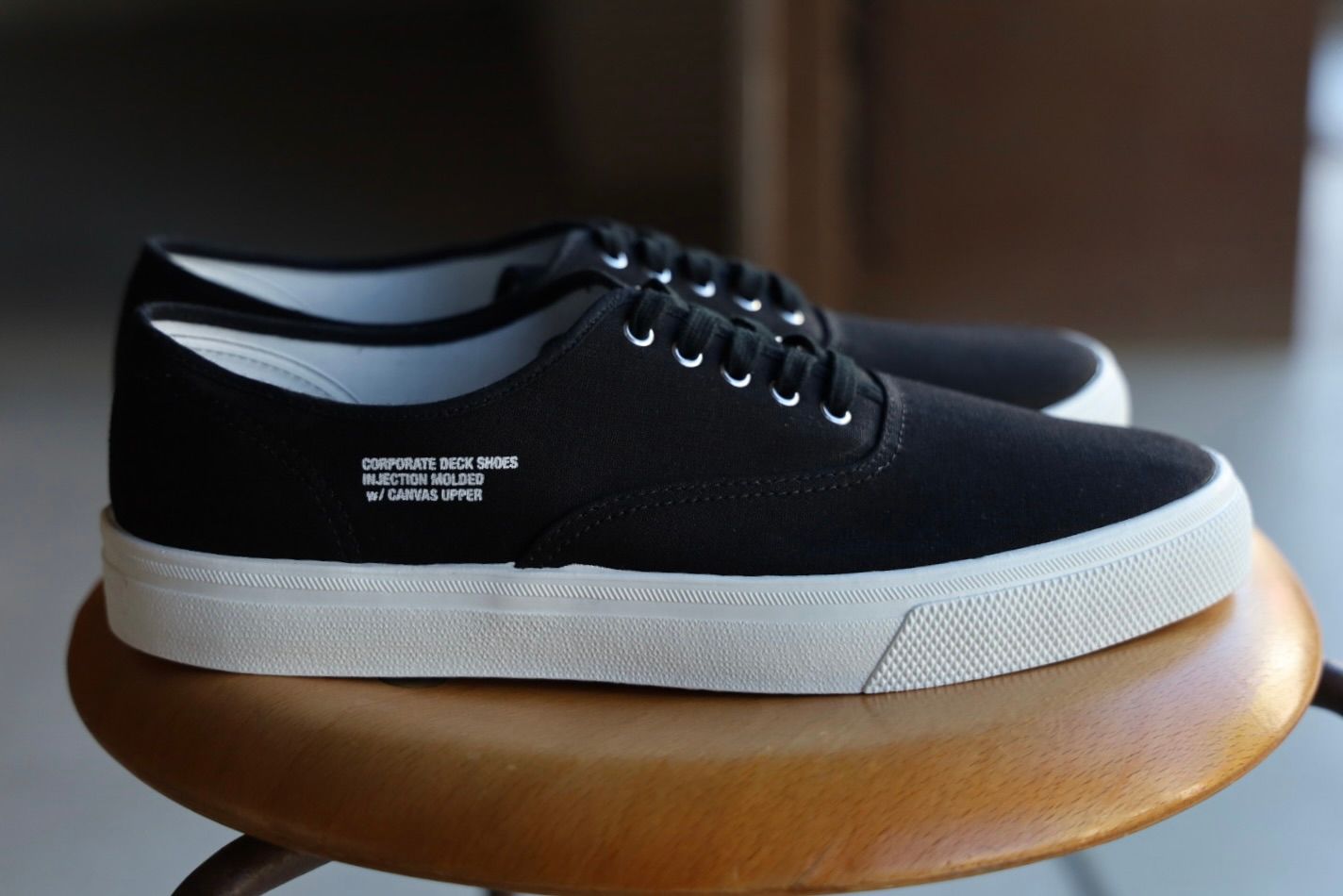 フレッシュサービス CORPORATE DECK SHOES (FSP253-90002B)BLACK☆9月6日(土)発売！
