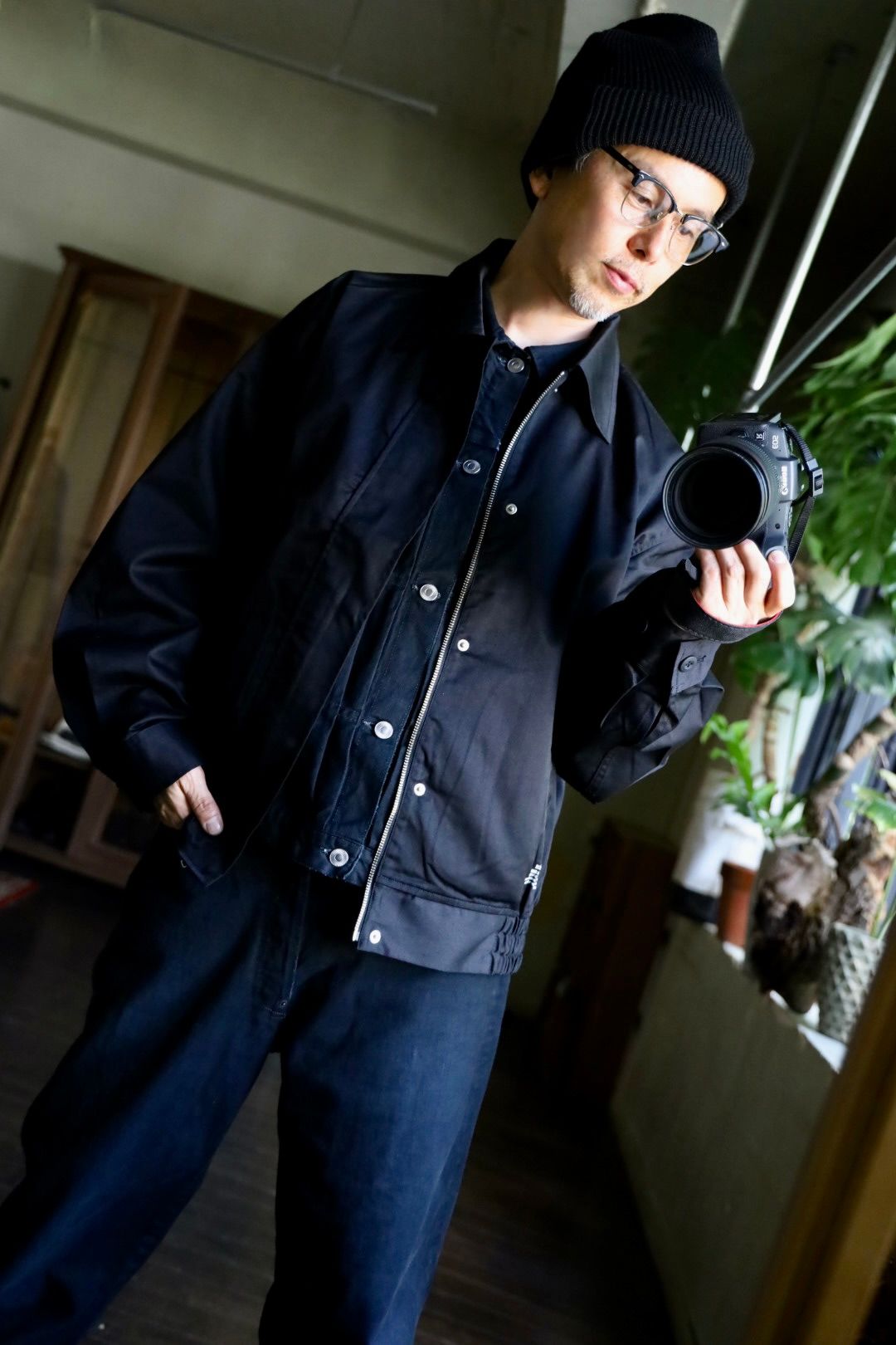 FreshService - フレッシュサービス CORPORATE BLOUSON (BLACK