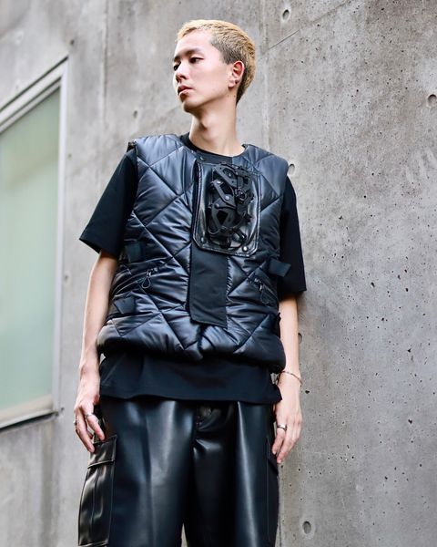 JUNYA WATANABE MAN 23AW 新作Innerraumインナーラムリップストップ中綿ベスト①