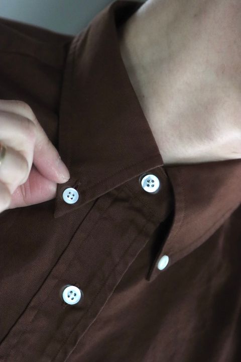 A.PRESSE BD Oxford Shirt(22SAP-02-05H)BROWN style