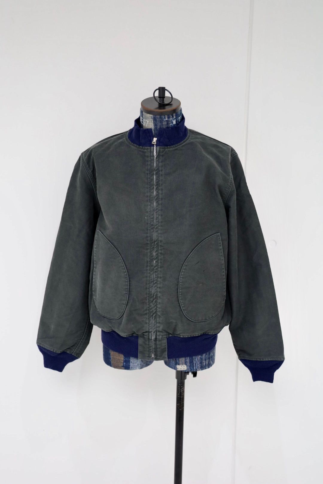 BOW WOW 25FWバウワウ USN DECK ZIP JACKET AGED(BW252-UDZJ)AGED NAVY★10月11日(土)発売！
