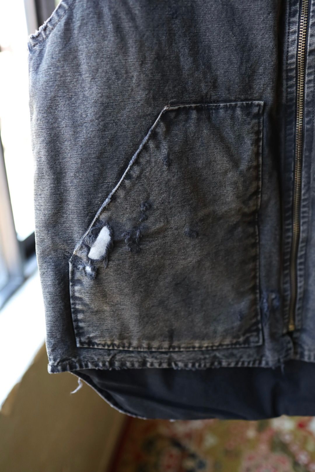 BOW WOW 25FWバウワウ  DUCK VEST AGED(BW252-DV)AGED BLACK★10月25日(土)発売!