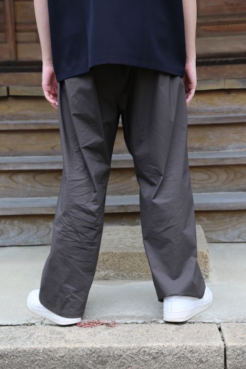 Graphpaper Selvage Wool S/S Oversized Box Shirt(GM212-50260) style.2021.6.20.