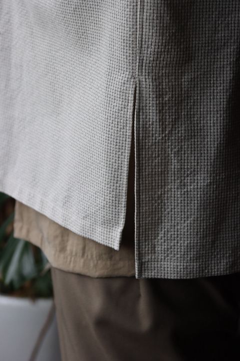 SEEALL ONE POCKET MINIMAL SHIRTS JACKET style.2022.3.18.