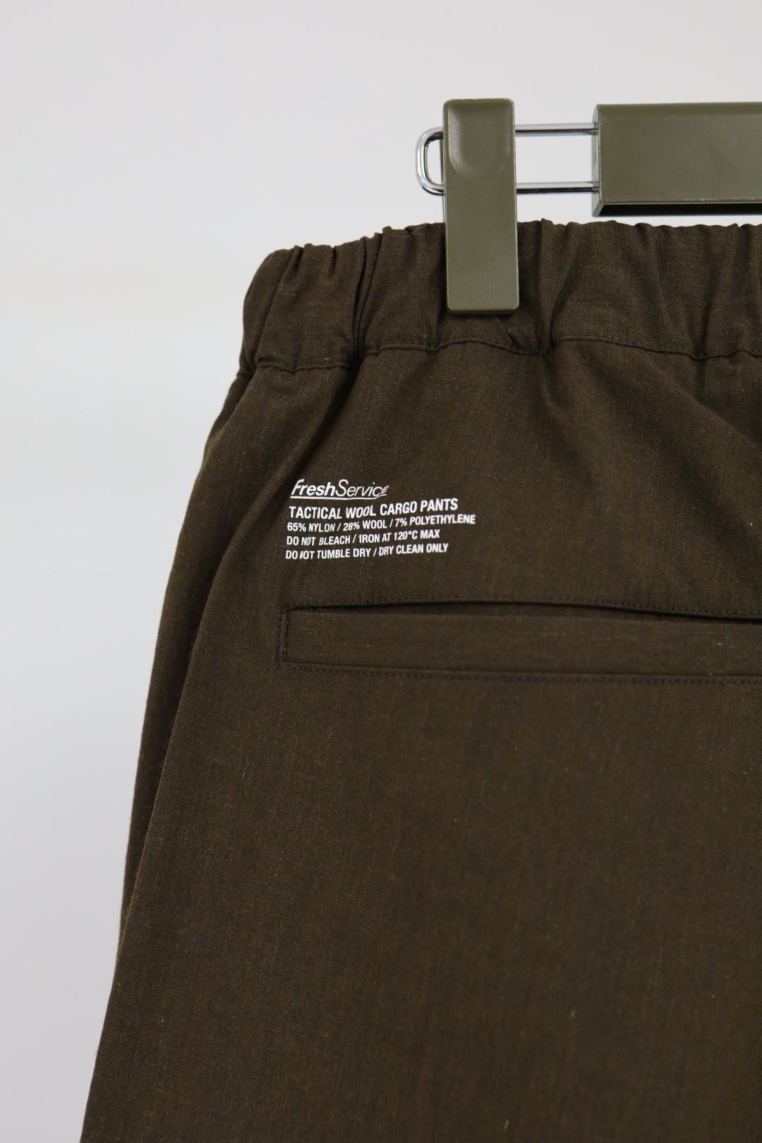 フレッシュサービス 26AW TACTICAL WOOL CARGO PANTS(FSC263-40025)BROWN☆9月26日(土)新作発売！