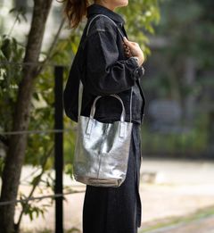 Morphee / モルフェトートバッグ 【SHORT】2WAY SMALL TOTE (SS-SIL) SILVER☆再入荷しました！