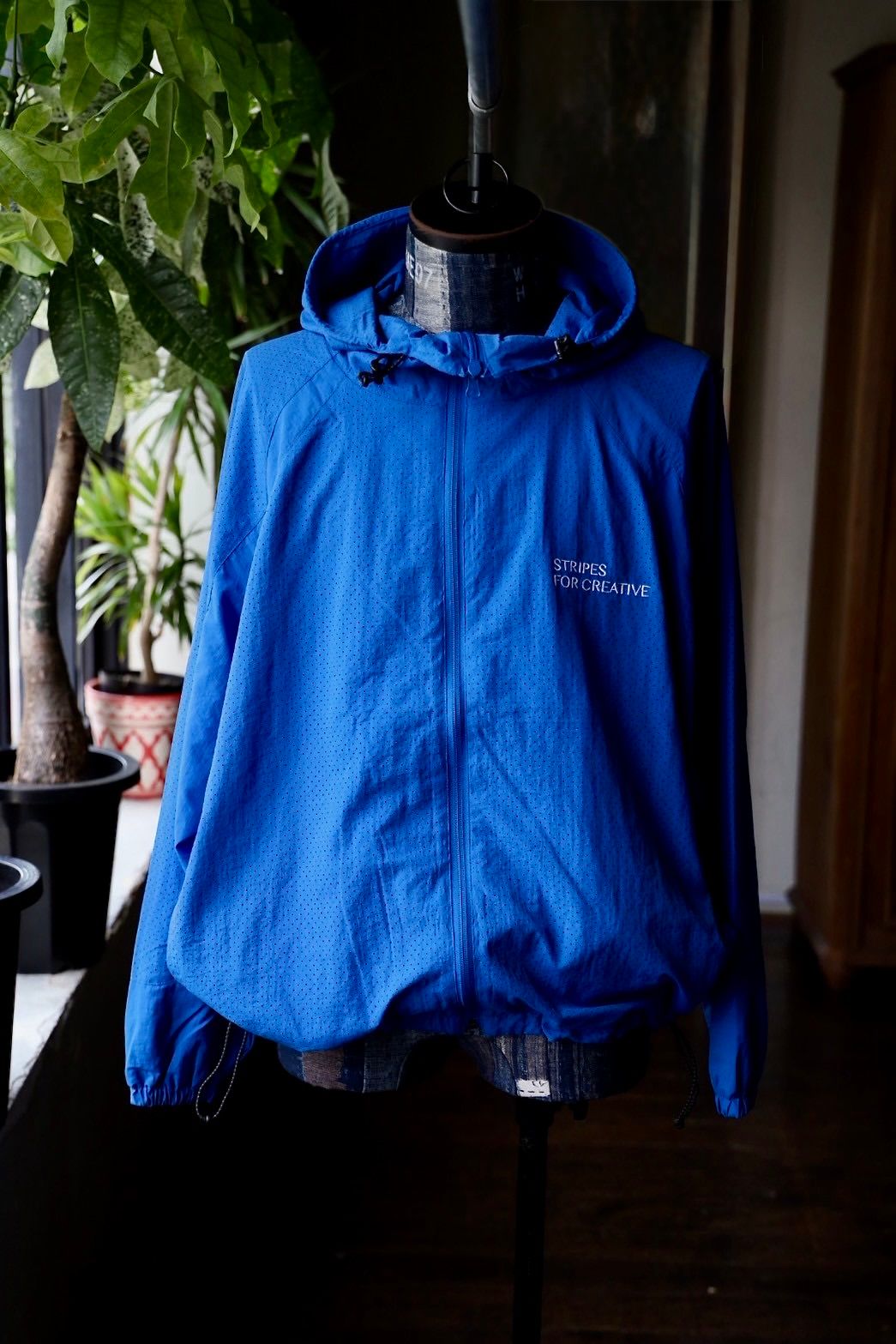 S.F.C 25FW エスエフシー PUNCHING NYLON HOODY(SFCFW25J05)Blue☆9月20日(土)発売！
