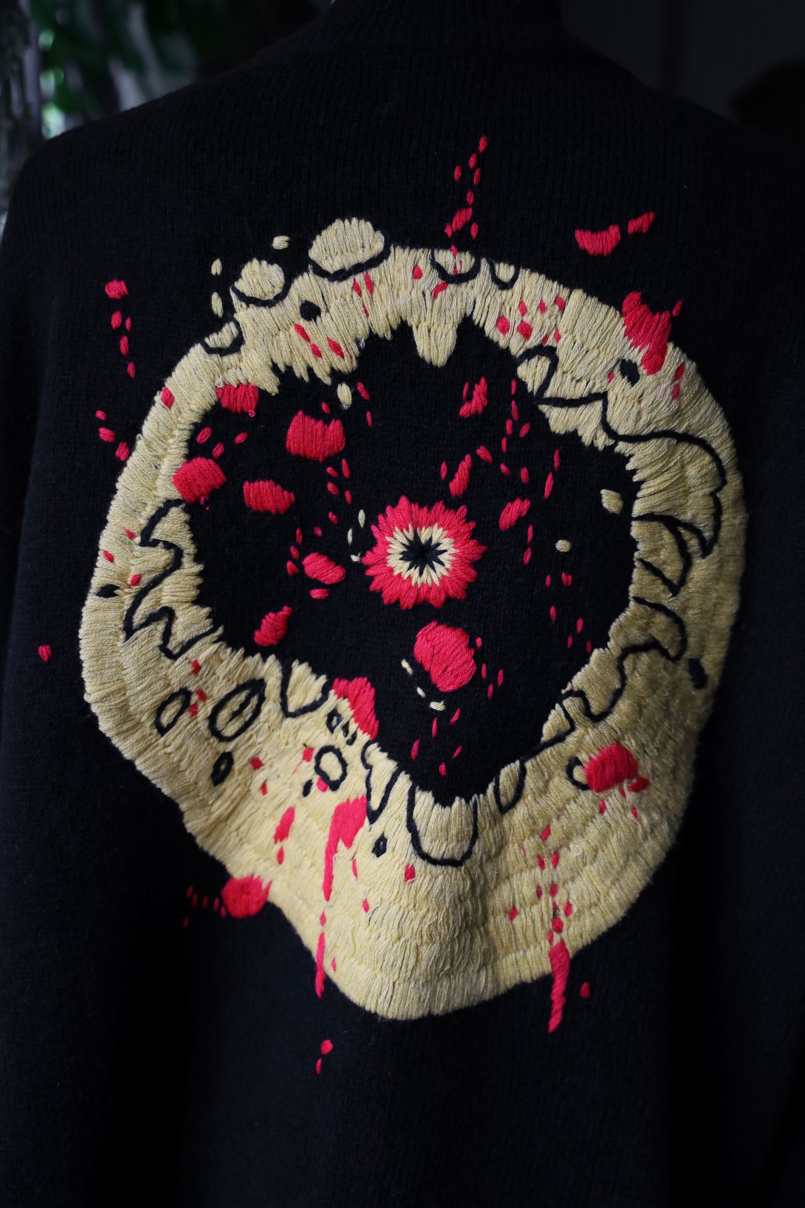 SAINT M×××××× - セントマイケル24AW SMILE CP_CREW KNT(SM-YS1