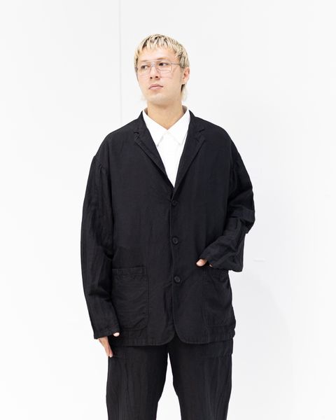 COMME des GARCONS HOMME リネンギャバ 製品染3Bジャケット 5月1日(金)