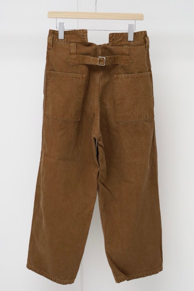 Gurank グランク Railway pants (2554)CAMEL★新作発売！