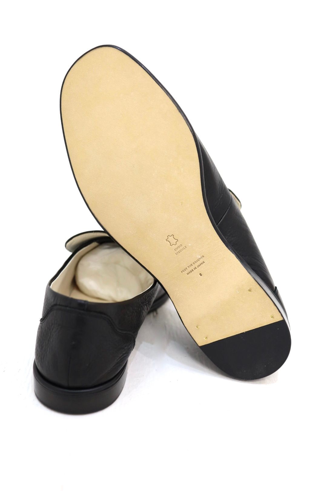 YOKE × foot the coacher The Leather Loafer(YK26SS01264A)BLACK☆3月28日(土)発売！