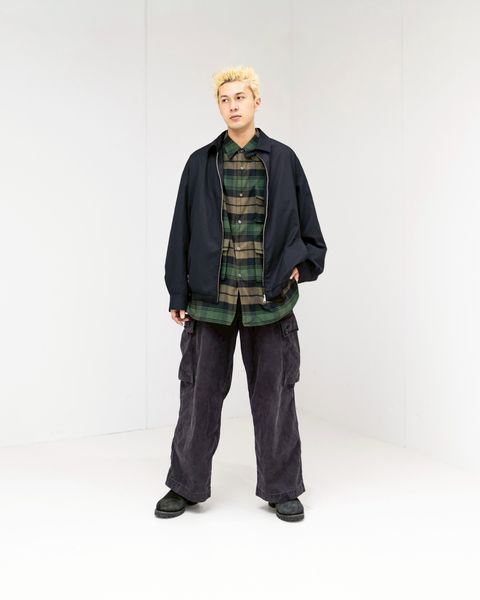 FreshService  POWDER COTTON SWING TOP BLOUSON (BLACK)☆11月15日新作発売！