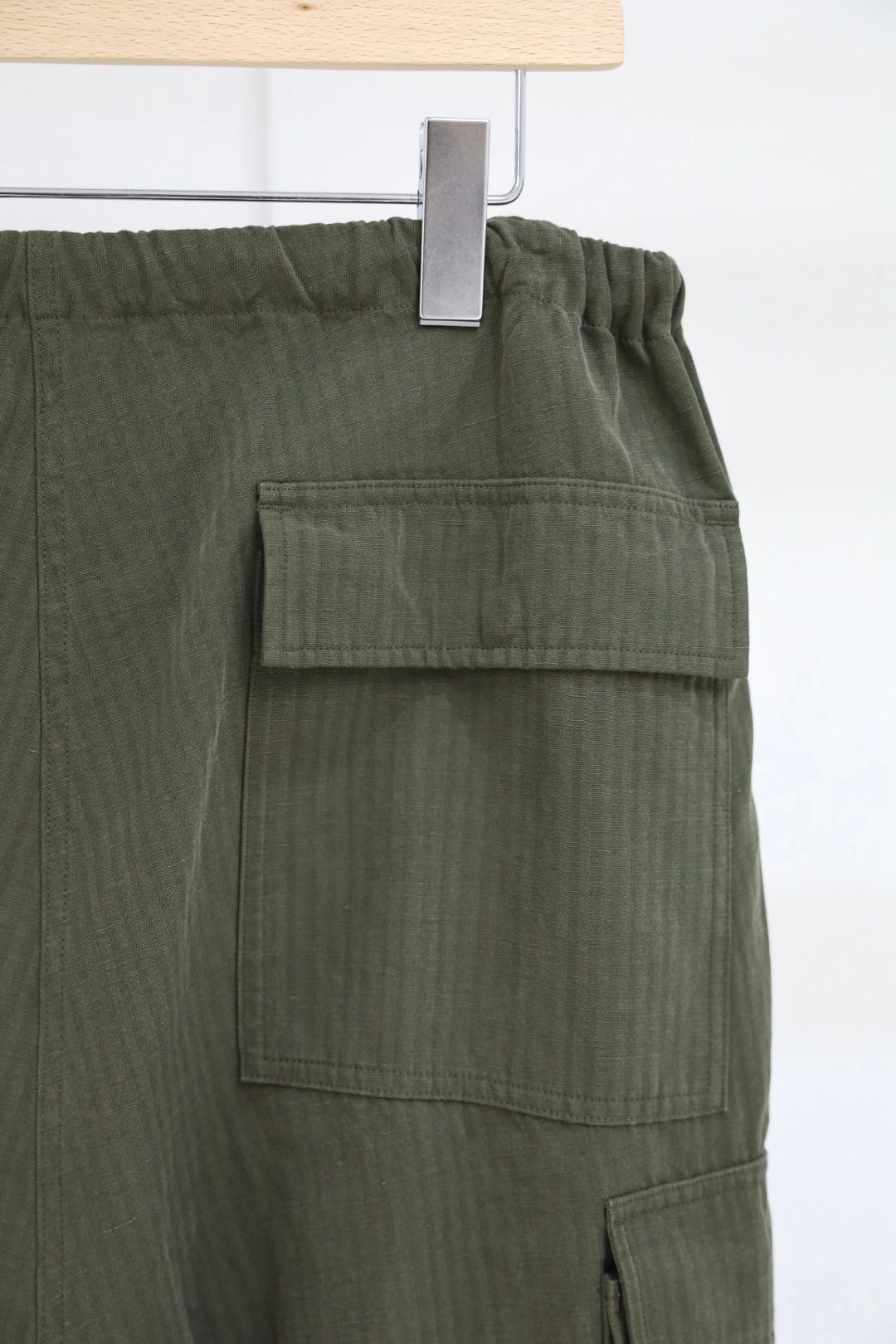アプレッセ 2026 STYLE2 Washed Cotton Silk Linen HBT M-51 Over Pants(26AAP-04-09)OLIVE☆7月4日(土)新作発売！