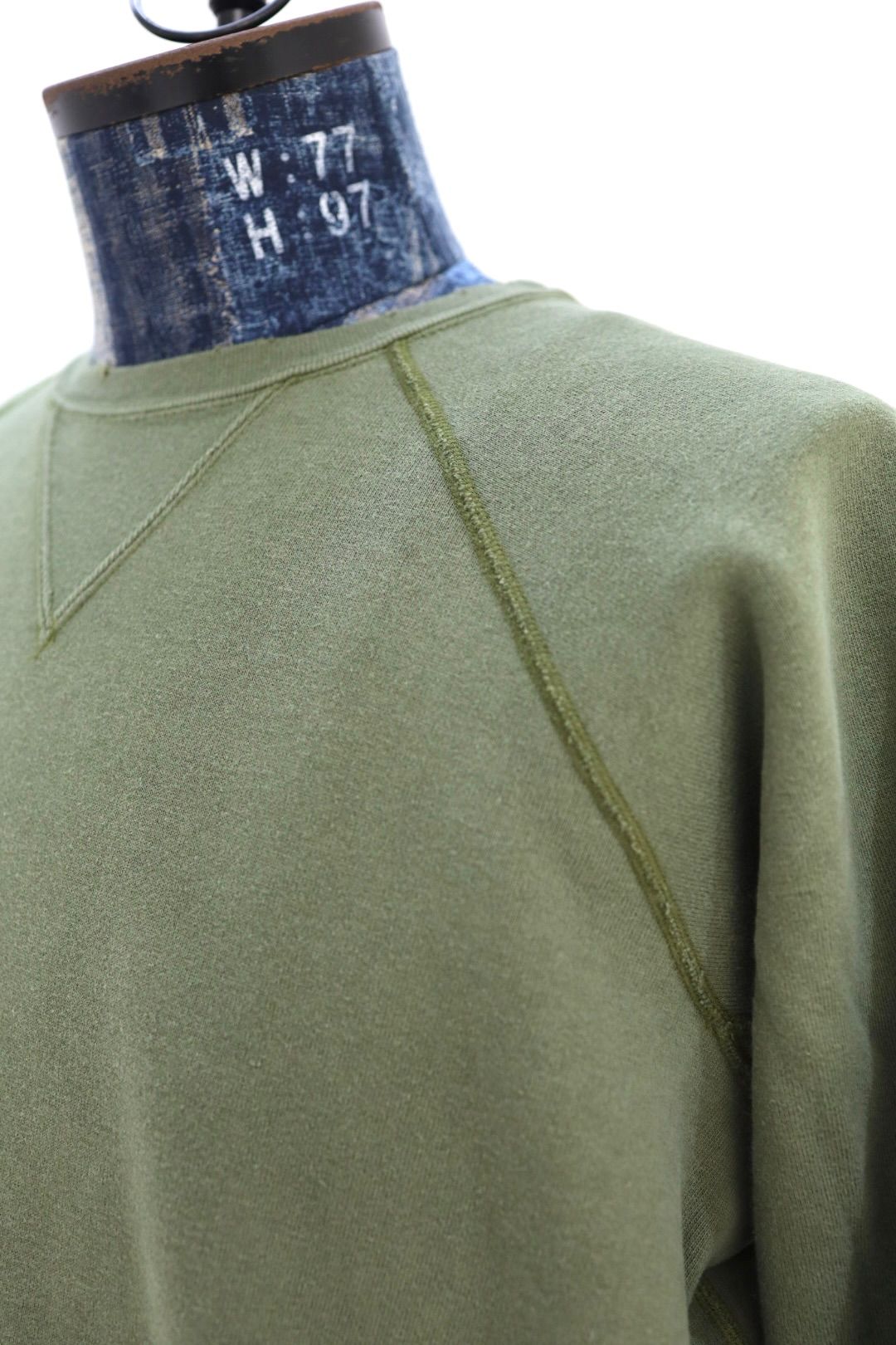 アプレッセ 2026 STYLE1 Vintage Double V Sweatshirt (26SAP-05-17)OLIVE☆2月7日(土)発売！