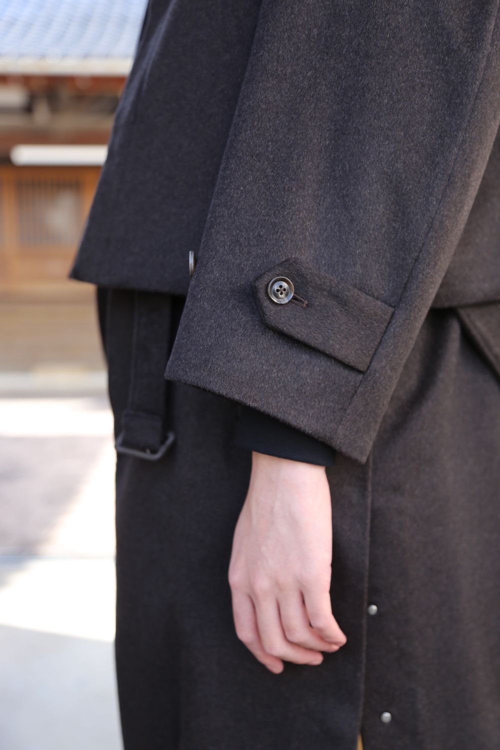 YOKE 新作 CASHMERE 3WAY BAL COLLAR SHARE COAT(YK20AW0134C