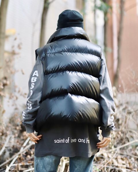 CANADA GOOSE 新作CYPRESS PUFFER VEST BLACK LABEL style.2023.12.8