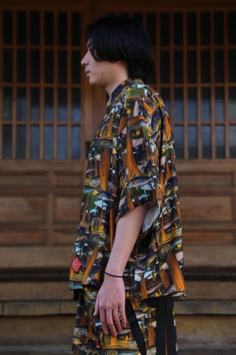KIDILL×Winston Smith Wide Shirts(KL492-DD) style.2021.2.11.