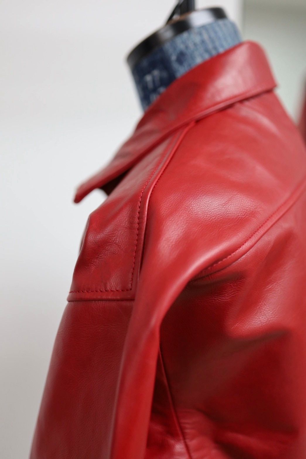 YOKE 26SS Carf Leather Truck Jacket(YK26SS01157B)RED☆1月24日(土)発売！