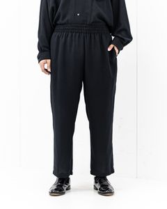グラフペーパー 26SS Viscose Viyella Sleeping Easy Pants(GM261-40458)BLACK☆3月14日(土)発売！