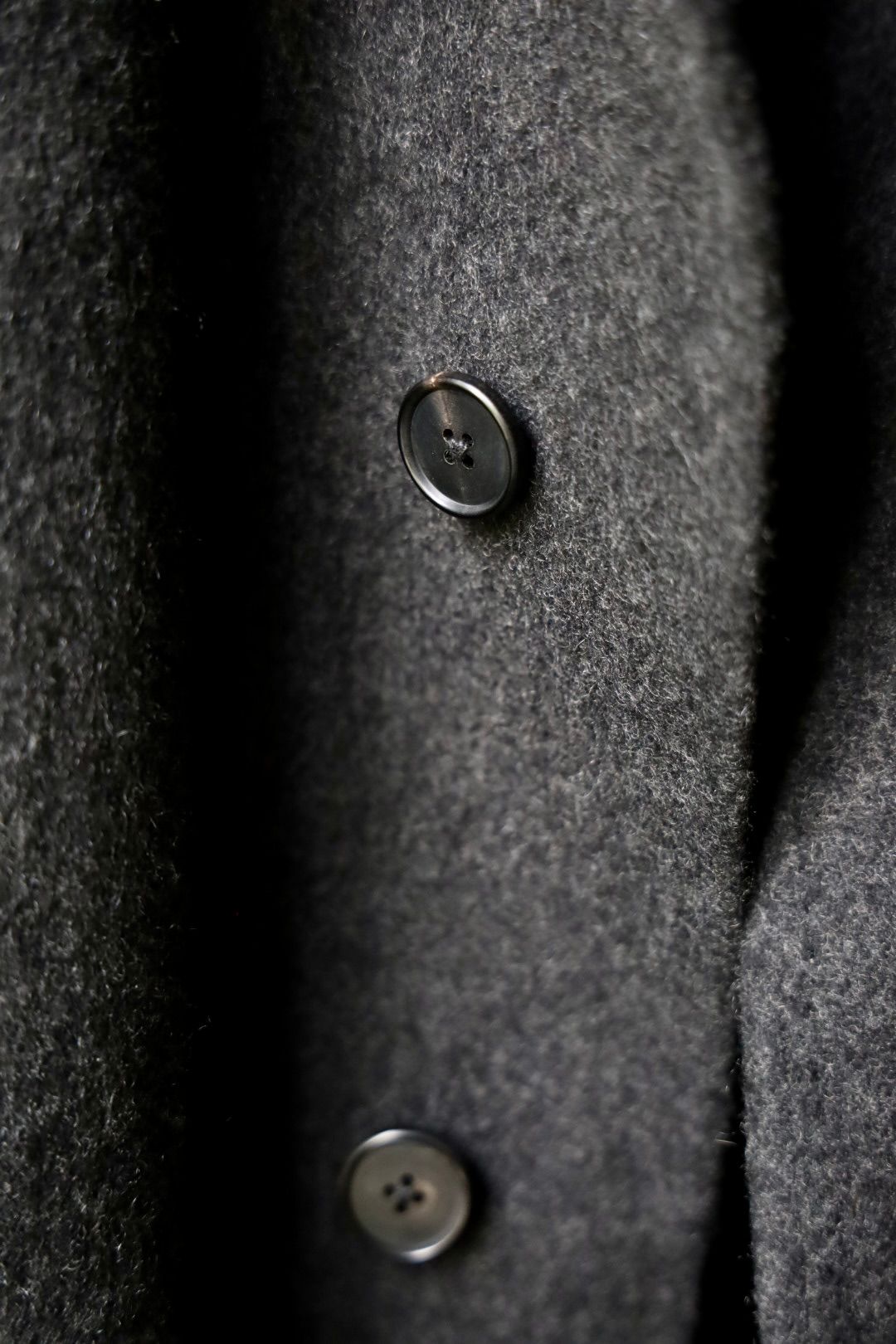 アプレッセ Cashmere Melton Long Coat(24AAP-01-11H)CHARCOAL