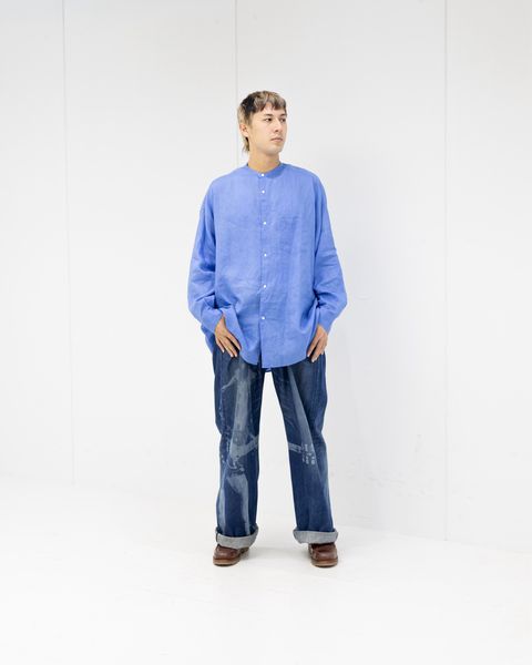 Graphpaper Linen L/S Oversized Band Collar Shirt 6月20日(土)新作発売！