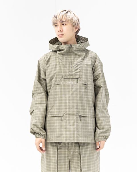 DAIWA PIER39(ダイワピア39) TECH ANORAK JACKET SUMMER PLAID(BJ-70026)SAGE GRAY☆2月21日(土)発売！