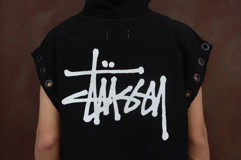 ジュンヤワタナベマン 24SS eYe JUNYA WATANABE MAN×STUSSYコラボフーディー style 2024.3.14