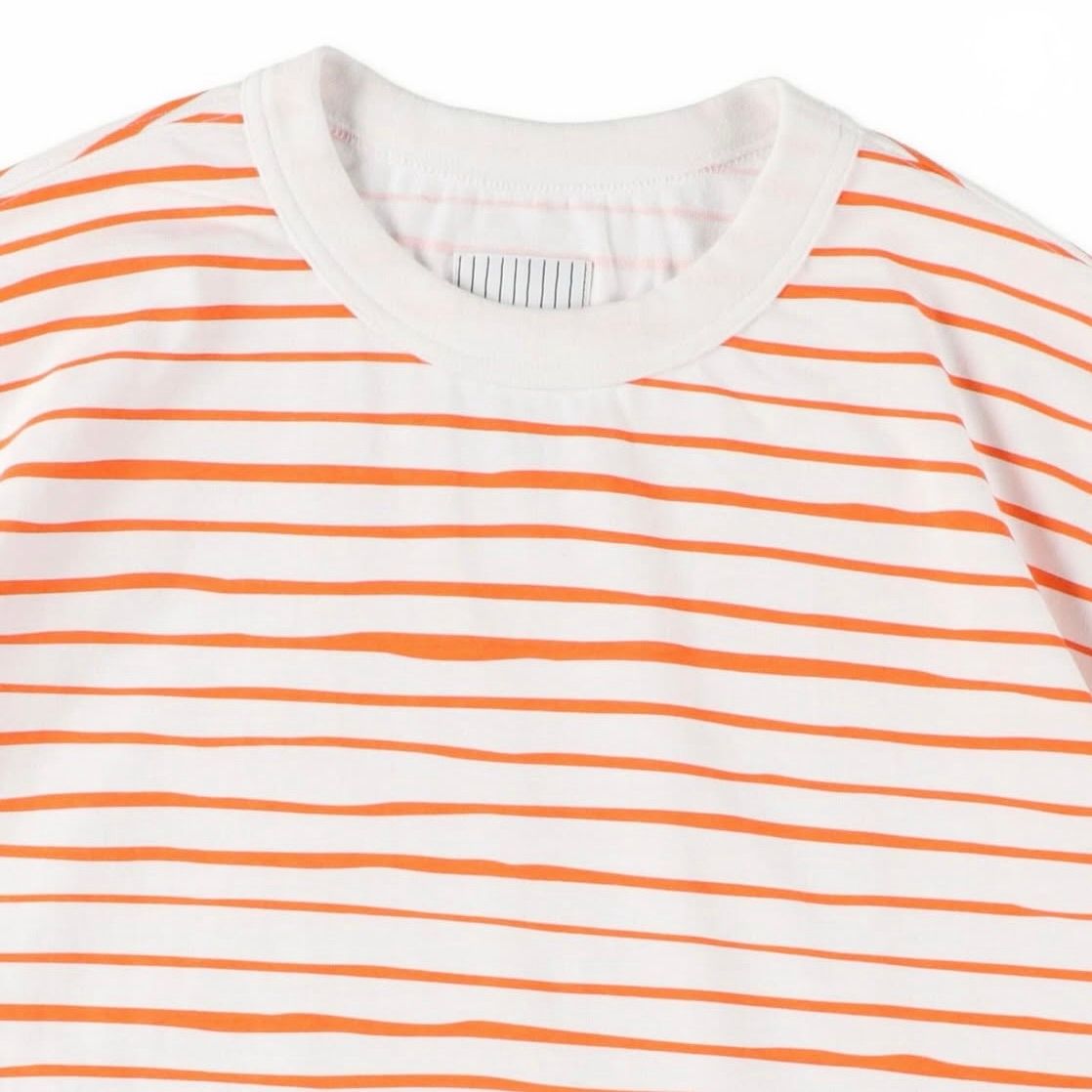 S.F.C 26SS エスエフシー SUPER BIG 90'S SIDE STRIPE SS TEE(SFCSS26CS05)White-Orange☆3月20日(金)発売！