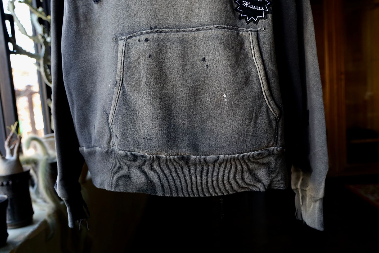 SAINT M×××××× - セントマイケル DBL FACE HOODIE (SM-YS1-0000