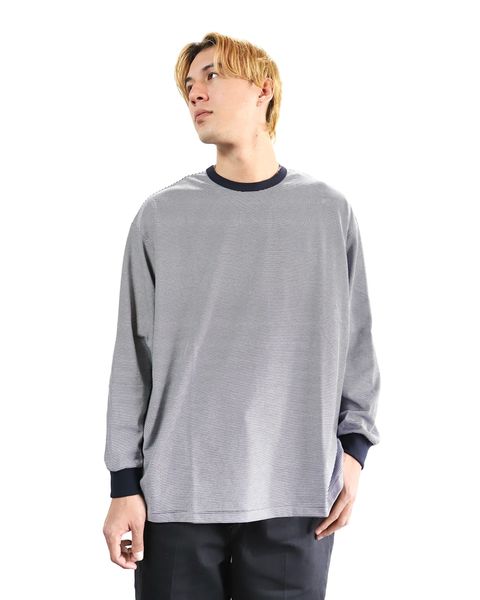 Graphpaper 24SS 新作Narrow Border L/S Tee style 2024.3.1