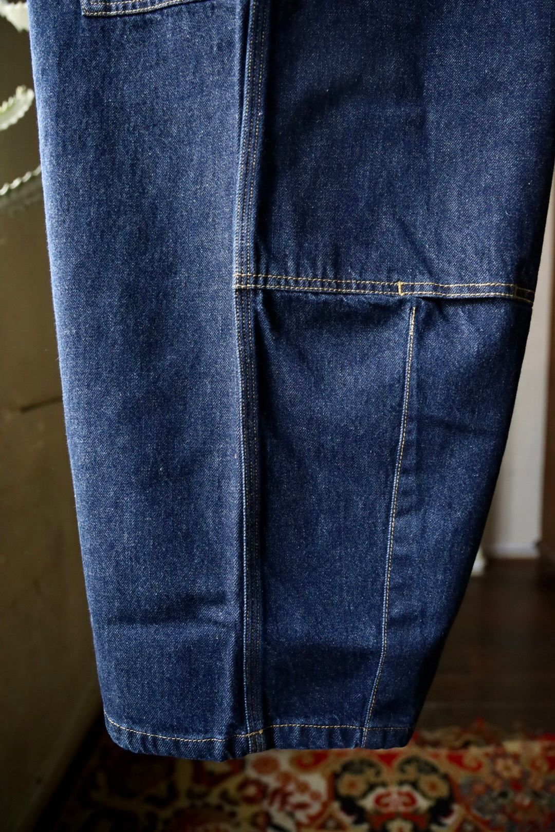 イズネス 26SS Double-Knee Balloon Painter Pants (26SS_12_1008SSBALOONPT01)INDIGO☆新作発売！