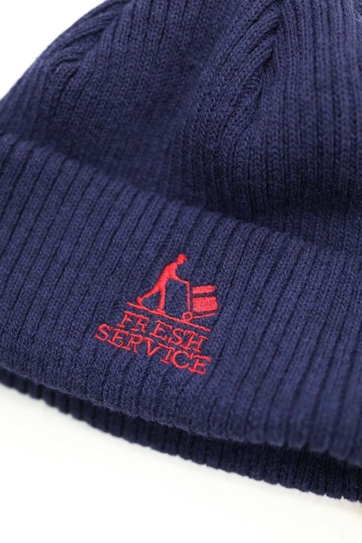 フレッシュサービス 26AW THERMAL RIB KNIT WATCH CAP(FSP263-90010)NAVY☆10月17日(土)新作発売！