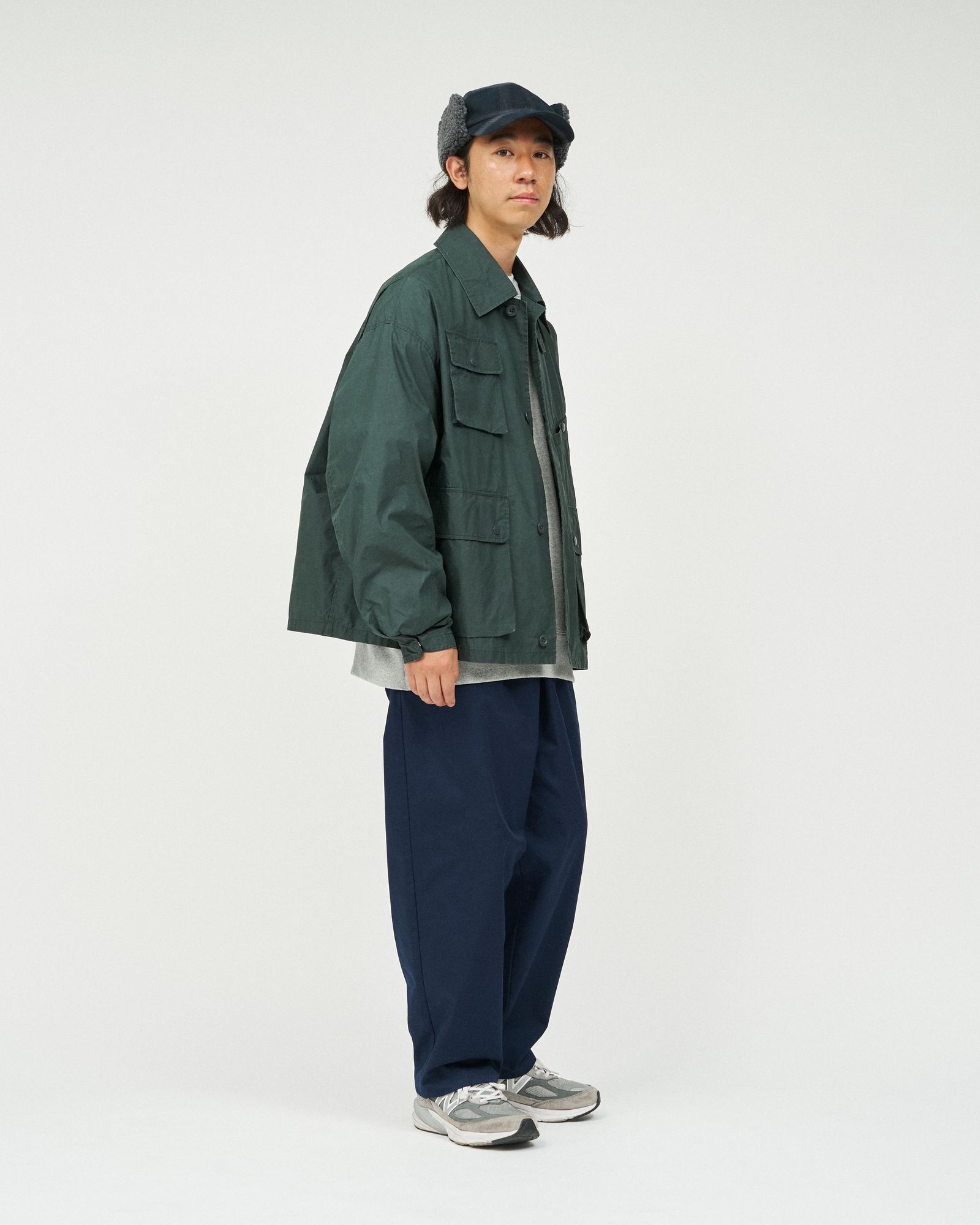 フレッシュサービス WAXED POPLIN FISHING JACKET (FSC253-20117)DARK GREEN★10月4日(土)発売！