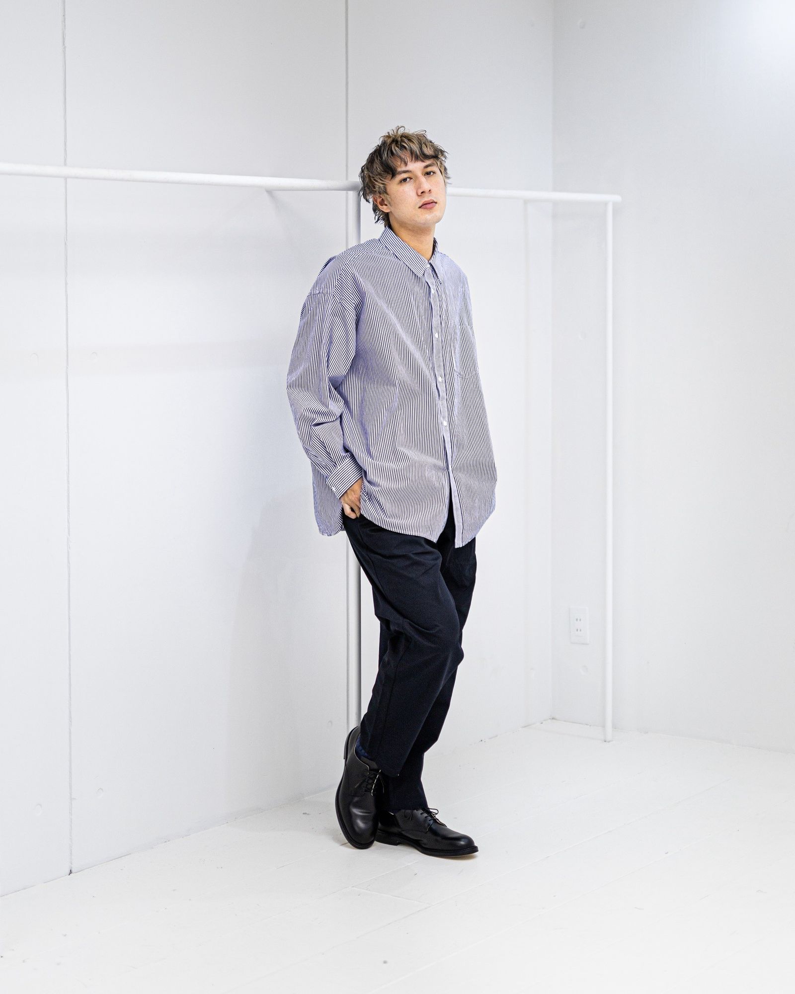 フレッシュサービス CORPORATE UNIFORM L/S SHIRT(BLUE STRIPE)☆1月24日(土)発売！