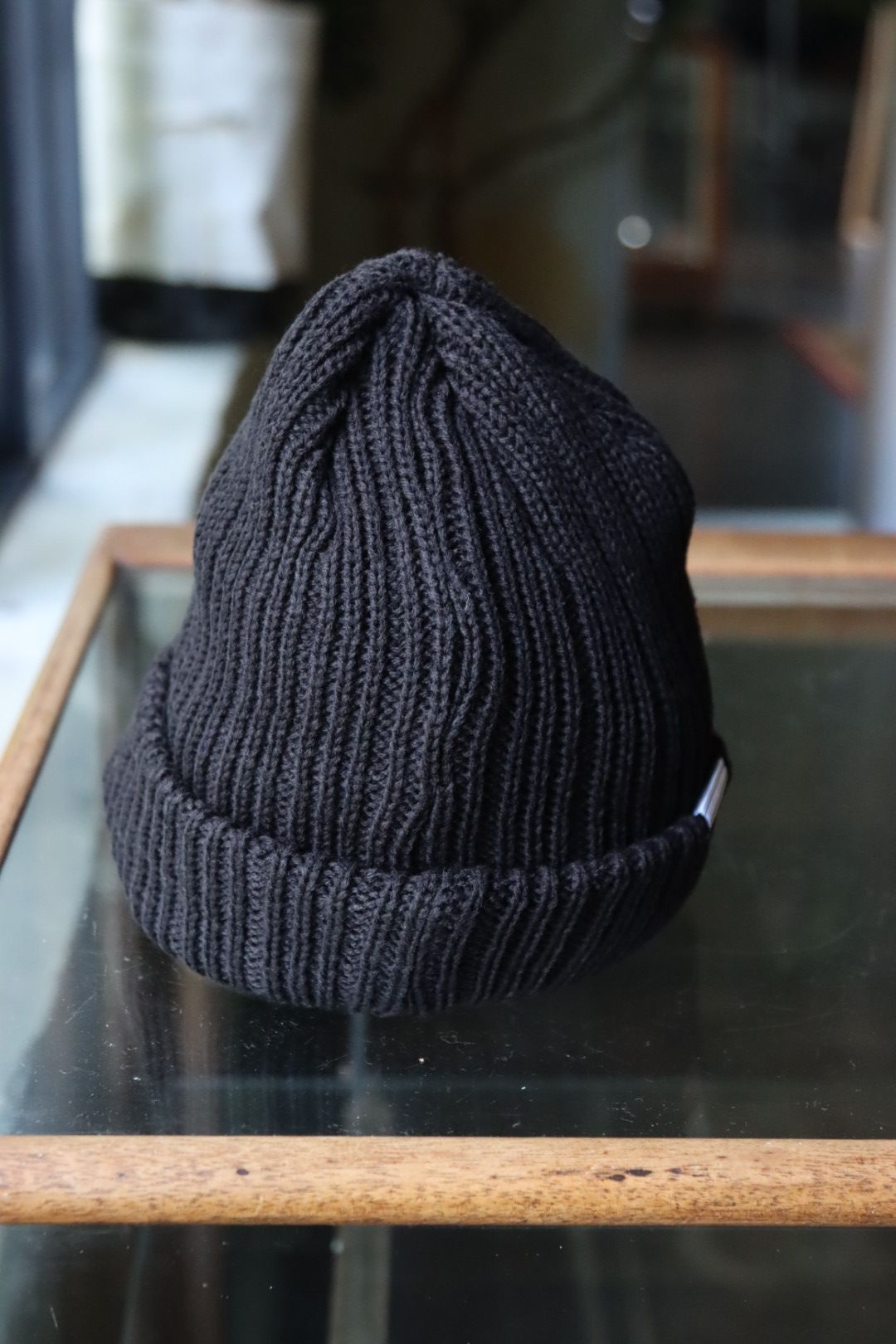 S.F.C 23FW BRIM KNIT CAP(SFCFW23AC03)Black