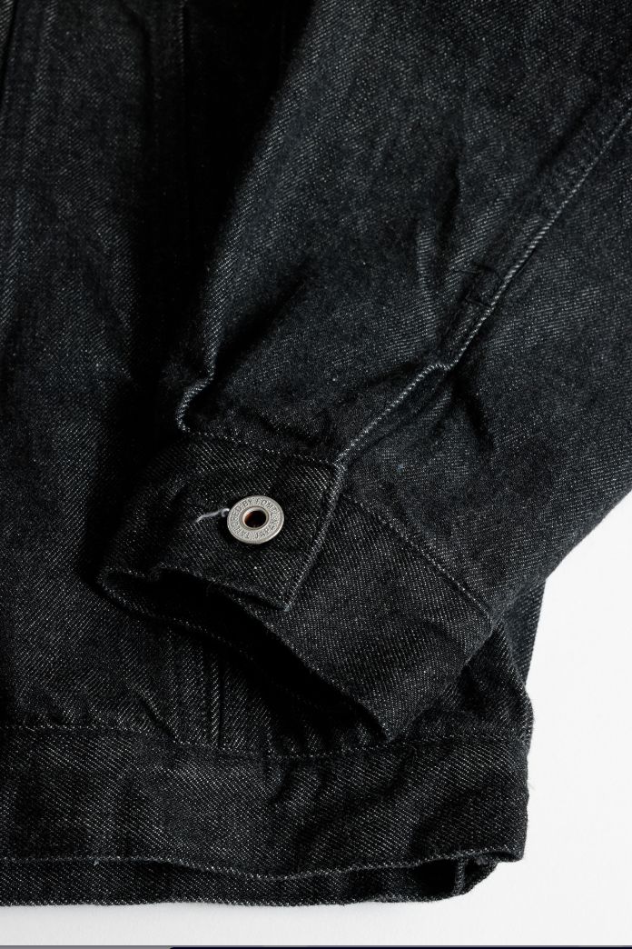 ファンダメンタル デニムジャケット THIRD THIRD JACKET RINSE(FA25JK33R-BK)BLACK