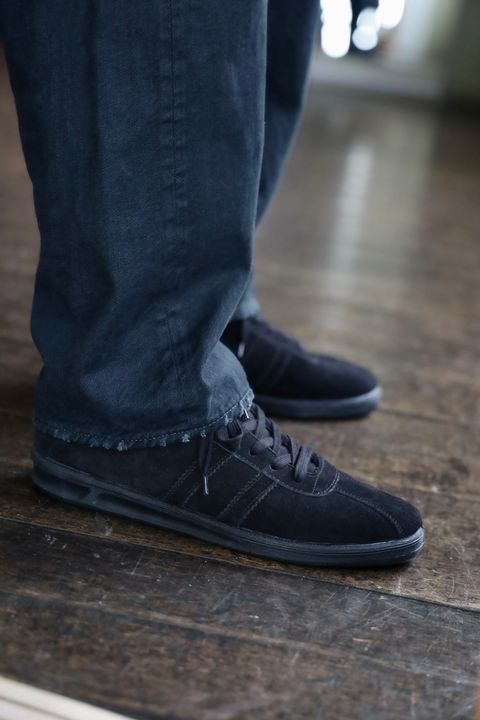 Graphpaper 25SS REPRODUCTION OF FOUND For GP RUSSIAN MILITARY TRAINER"BLACK"スタイル